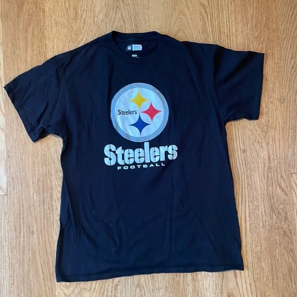 Steelers short sleeve T-shirt, men’s M - Picture 1 of 3